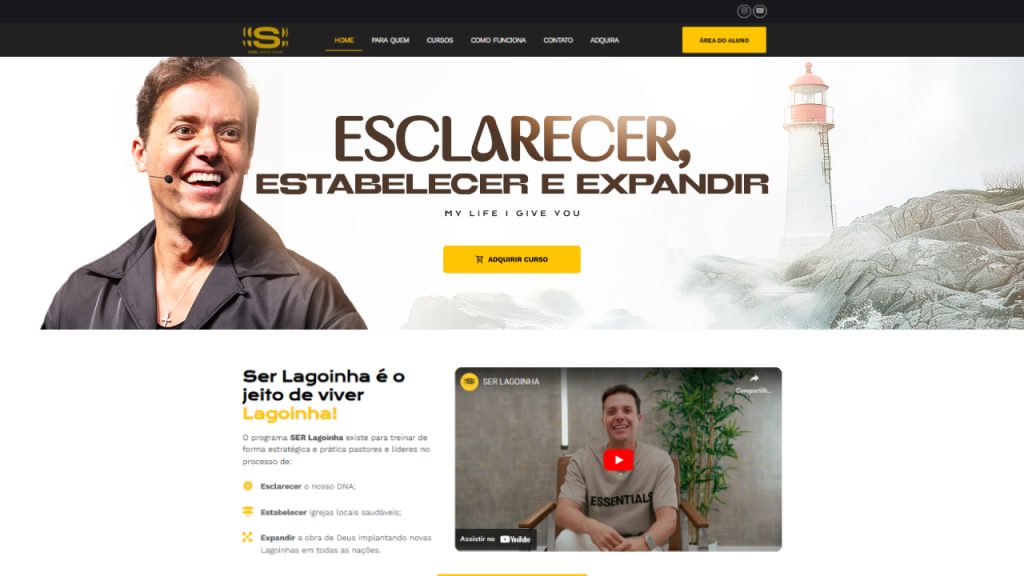 Criação de Site - Ser Lagoinha