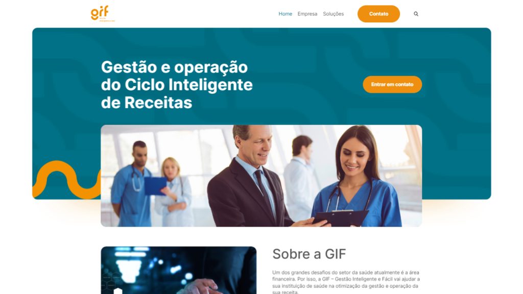 Criação de Site - MV Gif Tech